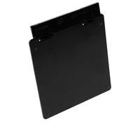 Générique Plaque de Protection en Plastique Noir 8,8 X 7 Cm pour Serrure à Empreintes Digitales, Cache Anti-poussière et Anti-Pluie, Compatible Serrures Électroniques pour Portes D'entrée