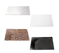 Générique Plaque de Protection Facile à Décoller pour Guitare Acoustique et Basse 44x29cm, Matériau Acrylique et Pvc 3 Plis, Autocollante Film Protecteur pour Projet DIY