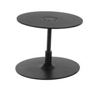 Générique Plaque de Recouvrement pour Trou de Serrure Ronde en Acier Inoxydable Noir 67 Mm, Cache-trou pour Porte D’entrée, Plaque de Remplissage Vis 45 Mm, Accessoire de Quincaillerie