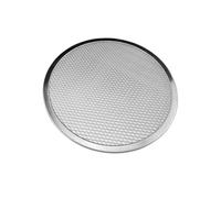 Générique Plat à Pizza Rond Écran de cuisson Pizza en aluminium, maille ronde, plateau à croûte fine, fil d'aluminium, outil, 1 pièce(14)