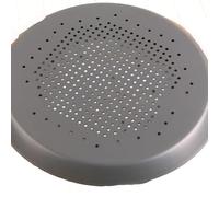Générique Plat à Pizza Rond YOMDID - poêle à Pizza ronde, trous de perçage épais, moule tarte, plateaux cuisson crêpes en alliage d'aluminium, ustensiles cuisine(7.5inches)