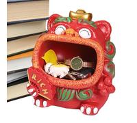 Générique Plat clé, Bol clé | Catchall Bowl Decorative Play pour l'organisateur d'entrée - Organisateur de Bijoux de Forme de Lion Chanceux pour Le Salon, Chambre, vanité, Cuisine, pièce maîtresse