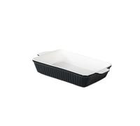 Générique Plat De Cuisson En Céramique, Disponible En 3 Tailles, Poêle À Lasagne Profonde For Four, Avec Poignées, Passe Au Four Et Ustensiles De Cuisson Durables For Lasagne