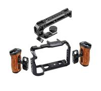 Générique Plate-Forme de caméra Lapin en Aluminium, Compatible avec Panasonic S5, avec Sabot Froid et Trous d'extension de vis de 1/4 Pouces for la Prise de Vue vidéo(Blue)
