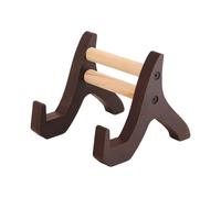 Générique Plate Stands - Wooden Photo Dish Easel, Picture Frame Stand for Bedside, Desk, Desktop, Table, Bath, Bathroom, Toilet, Nursery, Nightstand, Small Decorative Display Holder for Home Décor