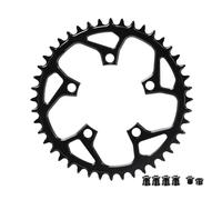 Générique Plateau 94 BCD 5 Trous, étroit/Large, 32/34/36/38/40/42/44/46 Dents, Compatible avec Les chaînes de vélo 10/11/12 Vitesses(Black 44T)