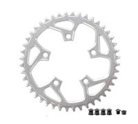 Générique Plateau 94 BCD 5 Trous, étroit/Large, 32/34/36/38/40/42/44/46 Dents, Compatible avec Les chaînes de vélo 10/11/12 Vitesses(Silver 44T)