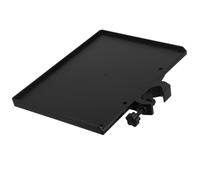Générique Plateau à Clipser Multifonctionnel en Abs et Métal Noir pour Accessoires de Son, Rack de Diffusion Sonore Épais, Support pour Micro et Téléphone en Live