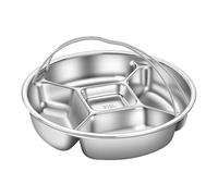 Générique Plateau Apéro - Barquette Multi Cassettes Anti Mélange | Accessoire Service Cocktail, Buffet, Brunch, Rangement Aliments | Idéal Transport Repas, Extérieur, Jardin Famille