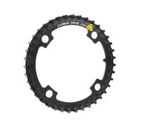 Générique Plateau Avant CDX en Alliage d'aluminium, pignon CenterTrack | Pour velo electrique, engrenage de velo, plateau, noir, cruisers VTT velos de route