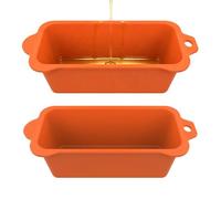Générique Plateau de collecte en silicone réutilisable 2 pièces flexibles