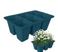 Générique Plateau De en Silicone - Pot De Démarrage De À 6 Cellules, Récipient De Tasse De Culture Facile À Retirer Flexible, Kit De Germination Réutilisable Lavable Au Lave-Vaisselle, Mini Outil