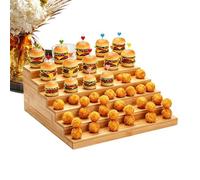 Générique Plateau De Présentation À Brochettes,Présentoir De Service À Fromage Six Niveaux,Support À Brochettes - Pour Fruits Amuse-Gueules Légumes Cocktails Fêtes Service Traiteur Barbecue Buffets