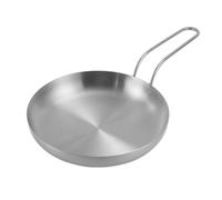 Générique Plateau de Service Alimentaire en Acier Inoxydable Poignée, Bords Lisses, pour Steak et Repas Lors de Fêtes Personnelles