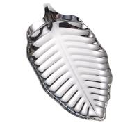 Générique Plateau de Service Inox Multifonction Forme pour Fruits Snacks Desserts Assiettes de Table Élégantes et Pratiques