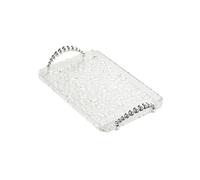 Générique Plateau de Service Rectangulaire, Assiette à Fruits, Plateau de Rangement, Plat de Service, Organisateur de Salle de Bain, Fabriqué dans Un Matériau A, Clair