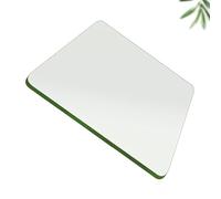 Générique Plateau De Table en Verre Trempé, Dessus Carré en Verre De Table Résistant pour Tables Basse, Plateaux Transparente pour Salle À Manger, Surface Lisse(55x55cm/21.5x21.5in)