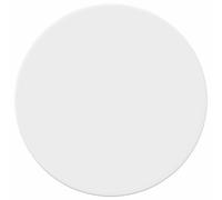 Générique Plateau de Table Rond Ø 50 x 1,5 cm Bois d'Ingénierie Blanc | Usage intérieur, salle à manger, salon, bureau à domicile, projets DIY, entretien au chiffon humide