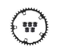 Générique Plateau étroit-Large for vélo de Route, entraxe 130, Rond, 38T 40T 42T 44T 46T 48T 50T 52T 54 56T 58T 60, Compatible avec Les Plateaux Shimano 5700(42T and 5 Screws)