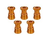 Générique Plateau étroit-Large for vélo de Route, entraxe 130, Rond, 38T 40T 42T 44T 46T 48T 50T 52T 54 56T 58T 60, Compatible avec Les Plateaux Shimano 5700(5 Gold Screws)