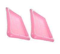 Générique Plateau Gonflable pour Piscine en PVC Grosse Capacité, Supporte Glace et Boissons, pour Fêtes Hawaïennes et Événements Tropicaux, Lot de 2 Pièces