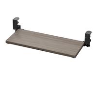 Générique Plateau pour Clavier sous Bureau, Support pour Clavier d'Ordinateur Peu Encombrant de 80/100 × 30 cm, Adapté à Saisie à Domicile ou Bureau(Gray,23.6x11.8(60x30cm))