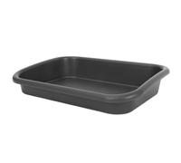 Générique Plateau pour Pot de Fleurs Rectangulaire en Plastique 43x30,7x8cm, Soucoupe Jardinière pour Bonsaï et Pots de Succulentes, Bord Stable, Surface Facile à Nettoyer, Bord de Fenêtre,