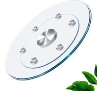 Générique Plateau Tournant 60cm 65cm 70cm 75cm, Transparent Lazy Susan Pour Table De Salle À Manger, Plaque De Service Rotatif Rond Pour Réunions De Famille(75cm/29.5in)