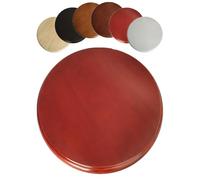 Générique Plateau Tournant Assiette De Service for Table À Manger, Bois Lazy Susan Rond Plateau Rotatif, 360° Rotation Plateau De Service(Reddish brown,90cm/36inch)