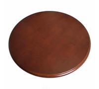 Générique Plateau Tournant en Bois, Plateau De Service Rond Lazy Susan De 60/70/80/90/100cm, Grand Plaque De Service Rotatif pour Comptoir De Cuisine(Walnut,70cm/28)