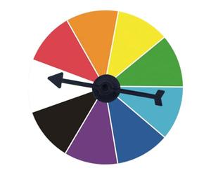 Générique Plateau Tournant pour Jeux de Prix, Roulette Réutilisable pour événements Festifs, Style A