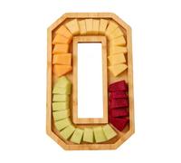 Générique Plateaux de Service pour Fête - Grand Plateau de Présentation en Bois - Planche à Fromage et Plateau de Présentation,pour Charcuterie, Biscuits, Bonbons, Gâteau, Dessert, Anniversaire,