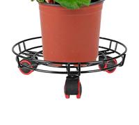 Générique Plateaux Roulants De,Déplaceur de Jardinière à Usage Intensif,Supports Roulants À avec Roues - pour Jardin Intérieur et Extérieur Patio Cour Maison avec Pot de Fleurs Allée et Pelouse