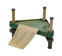 Générique Plateforme de Baignade pour Terrasse Aquarium Décoration Rampe Reptile Utilisable pour Soins Exposition au Soleil Matériau pour, 35x23.5x28.5 Cm