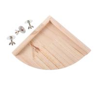 Générique Plateforme en Bois pour Cage de Petits Animaux Aire de Jeu, Facile à Installer, pour Gerbils et Hamsters Leur Habitat