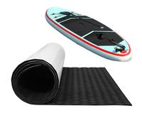 Générique Platelage de Bateau en Mousse EVA, Feuille de Mousse EVA pour Planche de Surf - Tapis antidérapant pour Plancher de Bateau,Tapis de Pont de en, Feuille Auto-adhésive et antidérapante