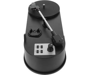 Générique Platine Vinyle Rétro Vintage avec Conversion Mp3 sans Ordinateur, Tourne-disques Vinyle à Disque, Enceinte Musicale Décorative, Technologie Anti-Saut pour Salon et Bureau, Lecteur