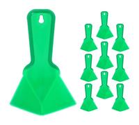 Générique Plâtrerie à la truelle d'angle 10 pièces plastique vert stable pour cloisons sèches et shaping concrete around corners