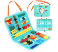 Générique Play Board Busy Book, Felt Board, No Screens, for Long Car Rides and Summer Trips Boys Girls (C-1)