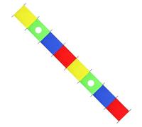Générique Play Parachute for Kids, Rectangular Parachute Game Mat, Reinforced Handle Design, Team Building Toy for Cooperative Activities, Gymnastics Sports Outdoor Playground Field Use