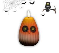 Générique Playful Owl Led Night Light Decor, Cute Pumpkin Owl Shaped Night Light, Halloween Glow Owls Led Nights Lights, for Bedroom, Living Room, Bar, Party (color-B)