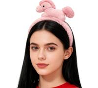 Générique Playful Plush Headpiece - Animal Hairband for Themed Celebrations | Plush with Comfortable Fit, Stylish Chinese New Year, Hair Accessory, Ideal for Christmas, Party Stage Performance