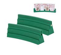 Générique Playing Card Holder, Magnetic Expandable Card Rack, Easy Grip Little Hands Organizer, Game Cards Display Stand with Holding Accessory for Kids Teens Adults Seniors 13.98x1.61in