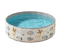 Générique Pliable pour Animaux Bassin Rond Pliable Non Gonflable Portable | Mini piscine pour Pour Terrasse, Jardin, Intérieur et Extérieur, pour Chien, Chat et Chiot