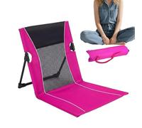 Générique Pliable | Siège Pliable Robuste avec Sac de Rangement,Chaise Longue Piscine Ergonomique | pour Bronzage Bain Voyage Camping Pique-Nique Pelouse Extérieur Concert Parc Sable