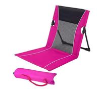 Générique Pliable - Siège Pliable Robuste avec Sac de Rangement | Chaises de Terrasse de Piscine Ergonomiques - pour Bronzage Bain Voyage Camping Pique-Nique Pelouse Extérieur Concert Parc Sable