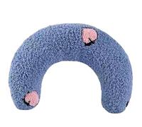 Générique Plinko Dog Pillow - U Shaped Pet Toy, Plinko Dog Pillow Toy, Ultra Soft High Density Dog Pillow, Soft Fluffy Pet Neck Pillow for Support of Neck for Small Dogs and Cats (Blue)