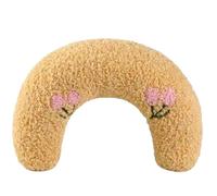 Générique Plinko Dog Pillow - U Shaped Pet Toy, Plinko Dog Pillow Toy, Ultra Soft High Density Dog Pillow, Soft Fluffy Pet Neck Pillow for Support of Neck for Small Dogs and Cats (Yellow)