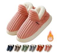 Générique Pluffi The Cozy & Stylish Slipper, Pluffi Cozy Stylish Slipper, Pluffi Slipper Booties, Pluffi Slippers, Winter Warm Thick-Soled Plush Fuzzy House Cloud Slide (Pink,36-37)