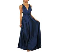 Générique Plus Size Dress catégorie Robe 2026s élégantes pour soirées Longues avec Dos et lanières Satin Crisn Effet soirée Mariage Robe 2026 féminine